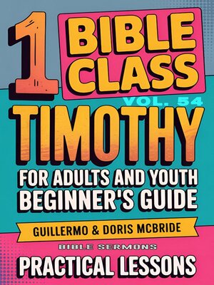 cover image of Bible Class for Adults and Youth